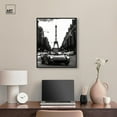 thumbnail image 3 of Street Scene with Porsche Canvas Fashion Prints by Art Remedy, Black Frame, 20 x 24, 3 of 7