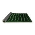 thumbnail image 2 of Ahgly Company Indoor Rectangle Abstract Emerald Green Modern Area Rugs, 8' x 10', 2 of 4