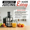 thumbnail image 2 of Gourmia 6 Speed Digital Juice Extractor with Wide Chute, Pulse & Self-Clean Mode, 2 of 9