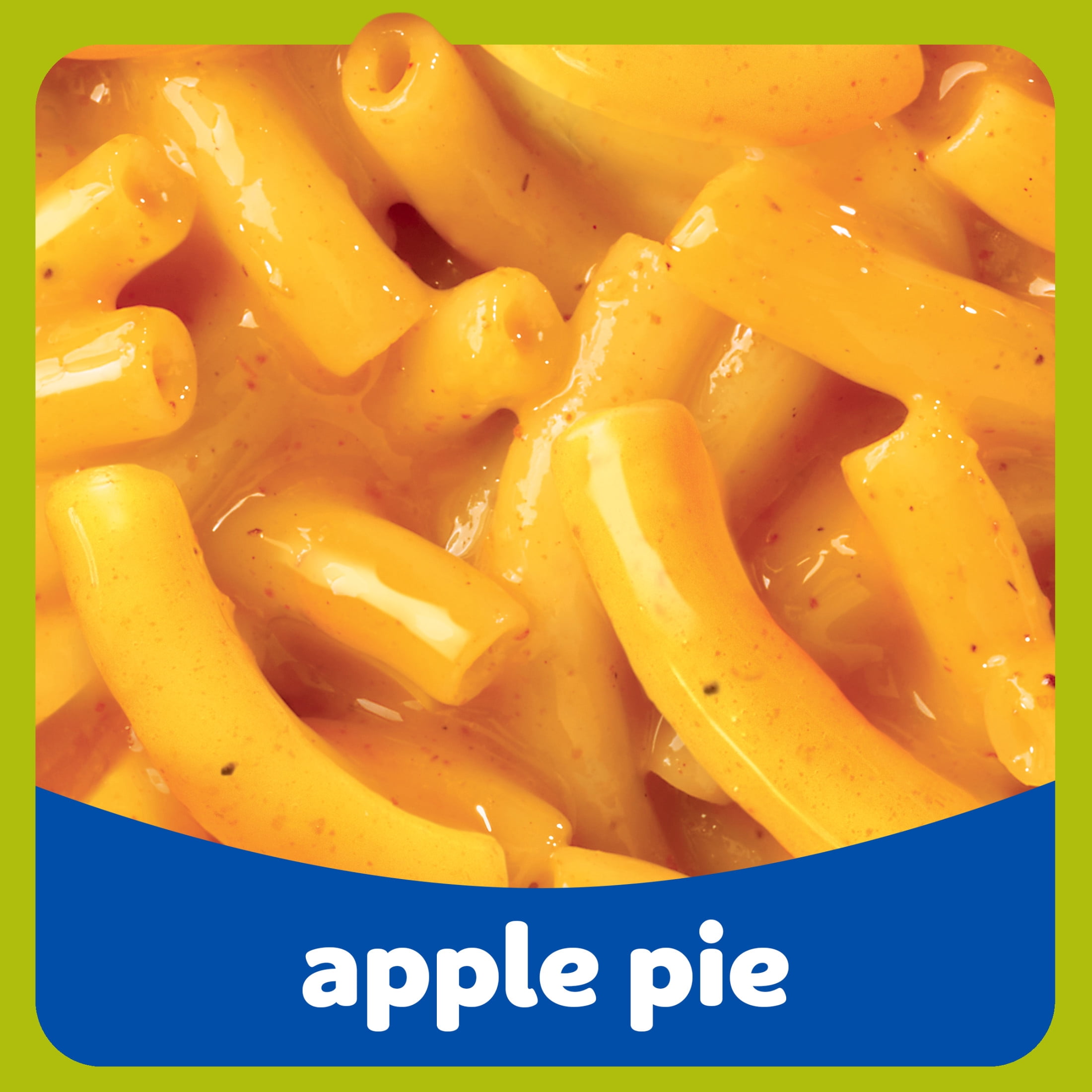 Kraft Apple Pie with Other Natural Flavor Mac & Cheese Macaroni and Cheese Dinner, 7.25 oz Box