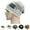 Beige, variant on Cotton Sleep Cap Color-block Hemming Design Slouchy Beanie Hat Wrapped Cap for Women Men