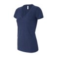 thumbnail image 1 of Bella Ladies Triblend Deep V-Neck T-Shirt, Navy TriBlend Small, 1 of 1