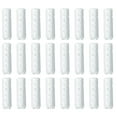 thumbnail image 1 of Uxcell 24Pcs Puntas de Cordones, Aglets de Aleación de 23mm para Reemplazo de Extremos de Cuerdas de Zapatos para Ropa de Bricolaje, Blanco, 1 of 6