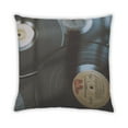 thumbnail image 2 of Ahgly Company Vintage Records Outdoor Throw Pillow, 18 inch by 18 inch, 2 of 6