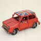 thumbnail image 5 of EeaseMX Mini coche modelo retro, artesanía, simulación de coche, decoración creativa para mesa de escritorio (rojo), 5 of 8