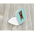 thumbnail image 2 of Checkerboard Blue German Shepherd Compact Mirror BB1149SCM, 2 of 4