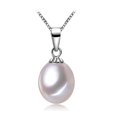 thumbnail image 1 of Pendentif Solitaire Perles d'Eau Douce en Argent Sterling.925, 1 of 1