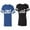 Men Royal / Women Black, variant on To Infinity and Beyond Matching Couple Cotton Jerseys (Men Royal / Women Black) (Men S / Women S)