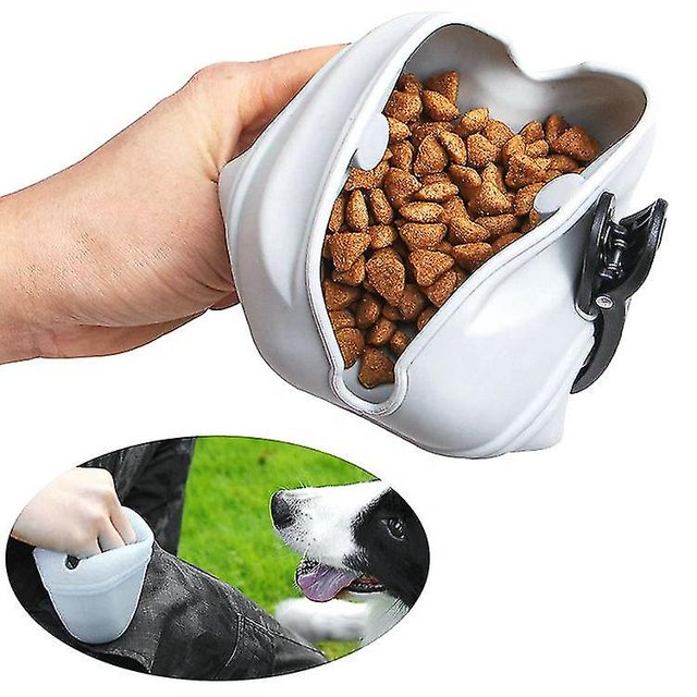 Sac de Taille Portable pour Dressage de Chien Friandises Appâts Collation Agilité pour Chiens Pochette de Stockage d'Alimentation Extérieure Récompense Alimentaire Sacs de Taille Jd4