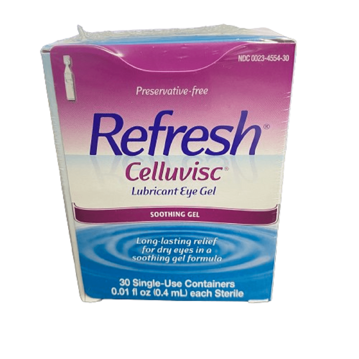 Refresh Celluvisc Lubricant Eye Gel Single-Use Containers - 30 ct, Pack of 2
