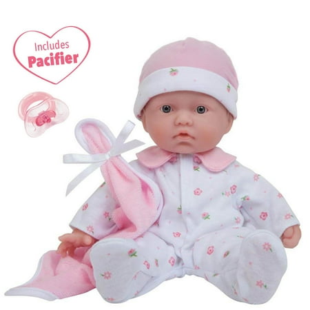 UPC: 0043657131079 | JC Toys La Baby Soft 11 Caucasian Baby Doll with Pink Outfit