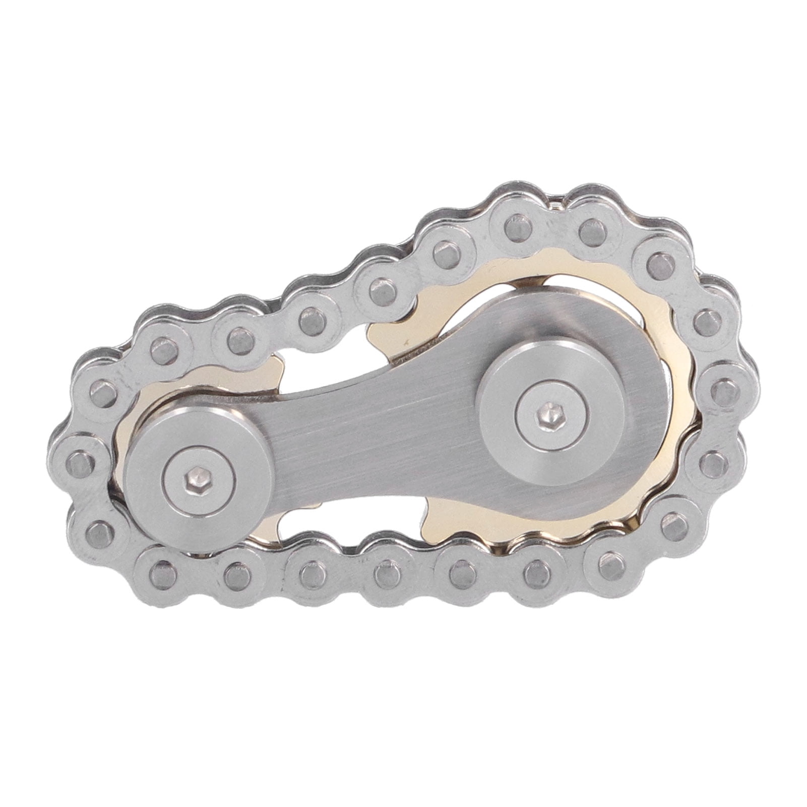 Mua Sprocket Fidgets Chain Stainless Steel Fidget Cube Gears Linkage Bike Chain Novelty Fidget Block Kinetic Desk Toy Metal Edc Focus Meditation Break Bad Habits Adhd Silver B08lsrl51y