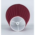 thumbnail image 5 of Urbanest Burgundy Mushroom Pleated Lamp Shade 5x9x8.5", 5 of 5