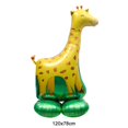 thumbnail image 3 of Globos de aluminio de animales de dinosaurio y León de pie 4D XUQIANG decoración para fiesta de cumpleaños de Safari en la jungla, 3 of 5
