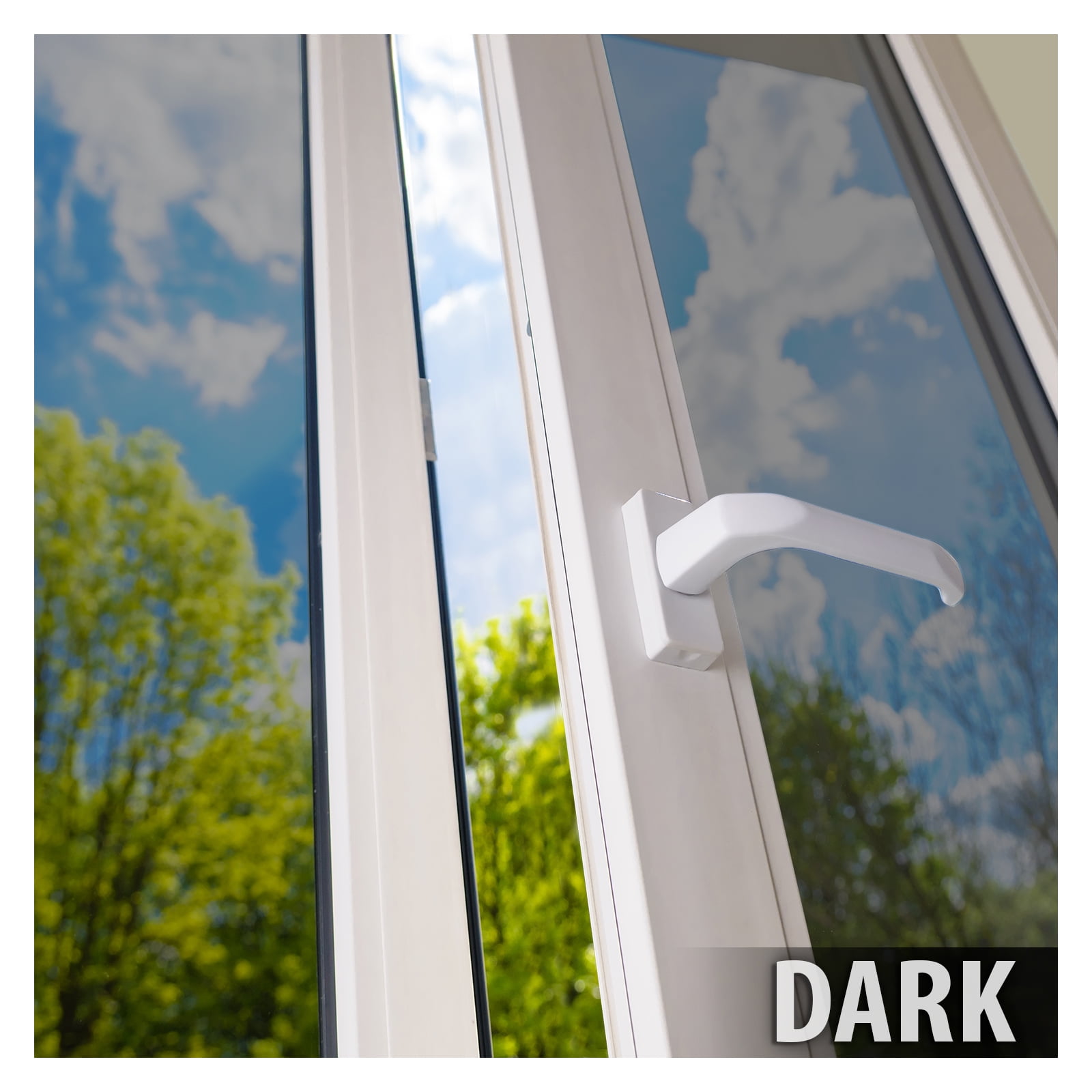 BDF S15 Daytime Privacy and Heat Control Silver 15 (Dark) Window Film 24in X 14ft