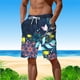 thumbnail image 1 of WILLBEST Conjunto de 2 Piezas de Pantalones Cortos Casuales de Verano para Hombre, Moda Playera, con Cremallera, de Manga Corta, 1 of 3