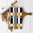 thumbnail image 2 of Dish Towels, Yellow Black Squares Absorbent Kitchen Towels 1 PC, Abstract Geometric Art Microfiber Hand Towels Dish Cloths Tea Towels for Home&nbsp; Bathroom,18X28-Inch,, 2 of 6