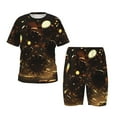 thumbnail image 1 of Balery Classical Golden Casino Conjunto de Pijama Infantil de Manga Corta con Estampado – Ropa de Dormir de Algodón Suave-3X-Large, 1 of 6