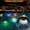Blue#0, variant on Solar Floating Pool Light Waterproof Color-Changing LED Garden, Pond, Bath Tub Decor Blue Plastic, 8-10H Runtime, 2V Solar, 7-Color Projection, 4.2"x2.7" Compact Design