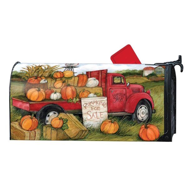 Mailwraps Oversized Mailbox Cover Pumpkins For Sale Walmart Com Walmart Com