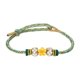 thumbnail image 1 of Pulsera de plata de ley S925 hecha a mano con flor de melocotón para mujer, 1 of 2