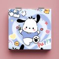 thumbnail image 1 of Espejo pequeño de doble cara de dibujos animados Sanrio, espejo de maquillaje portátil compacto para estudiantes, espejo de maquillaje portátil plegable con forma de corazón para niñas, 1 of 4