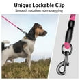 thumbnail image 4 of Rope Dog Leash 5ft Long,Traffic Padded Two Handle,Heavy Duty,Reflective Double Handles Lead for Control Safety Training,Leashes for Large Dogs or Medium Dogs,Dual Handles Leads, 4 of 6