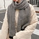 thumbnail image 2 of Bufanda de invierno para hombre, bufanda de punto suave, 2 of 5