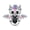 Cute Dragon Beads, variant on Original Animals Insects 925 Sterling Silver DIY Charms 5A Zircon fit Charms Bracelets for Women Jewelry