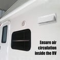thumbnail image 3 of Sidaley Función inteligente para evitar que los escombros y los vientos dañen la cubierta interior de RV cubierta de ventilación de escape Accesorios para vehículos recreativos, 3 of 6