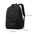 thumbnail image 4 of One 14-Inch Large Capacity Trendy Student Backpack for Junior High School Students - Durable, Water-Resistant, Multiple Compartments, Padded Shoulder Straps, Fashionable Design - Perfect for School, T, 4 of 5