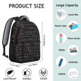 thumbnail image 6 of Scientific Knowledge Science Students Backpack Scientist Laboratory Experiment School Bag with Engineering Technology Mathematics Pattern, Comfortable and Wear-Resistant, 6 of 6