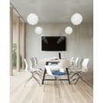 thumbnail image 6 of Olio Designs Lola Swivel Office Chair, 4 Leg Base, Sky Blue, 6 of 7