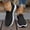 01-Black, variant on Women's Slip On Walking Shoes, Breathable Fly Knit Lightweight Comfort Casual Sneakers for Elderly Seniors & Daily Wear 06-White 36