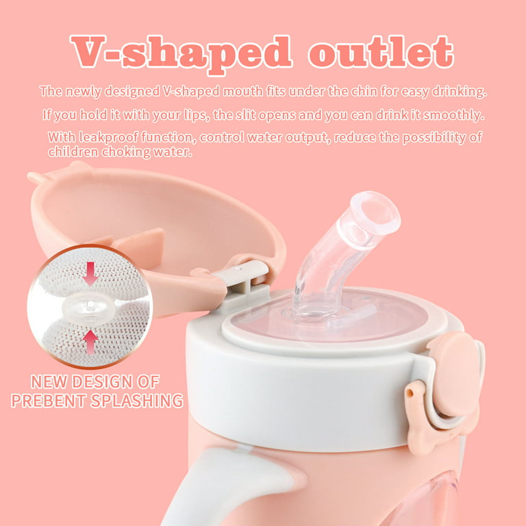 Baby Sippy Cup with Weighted Straw - Ideal for 1+ Year Old and  Transitioning