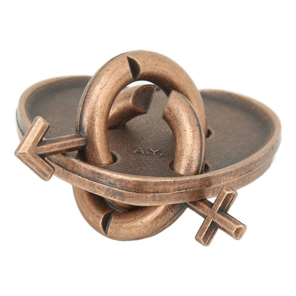 Rompecabezas de juguete, rompecabezas de metal 3D, rompecabezas de juguete, juegos de rompecabezas para el cerebro, juguete compacto y liviano