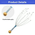 thumbnail image 4 of Vocoste Head Massager Scalp Massager 20 Fingers Head Scratcher for Head Relaxing Blue, 4 of 6
