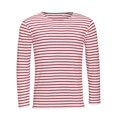 thumbnail image 2 of SOLS Mens Marine Long Sleeve Stripe T-Shirt Newway CPDD, 2 of 2