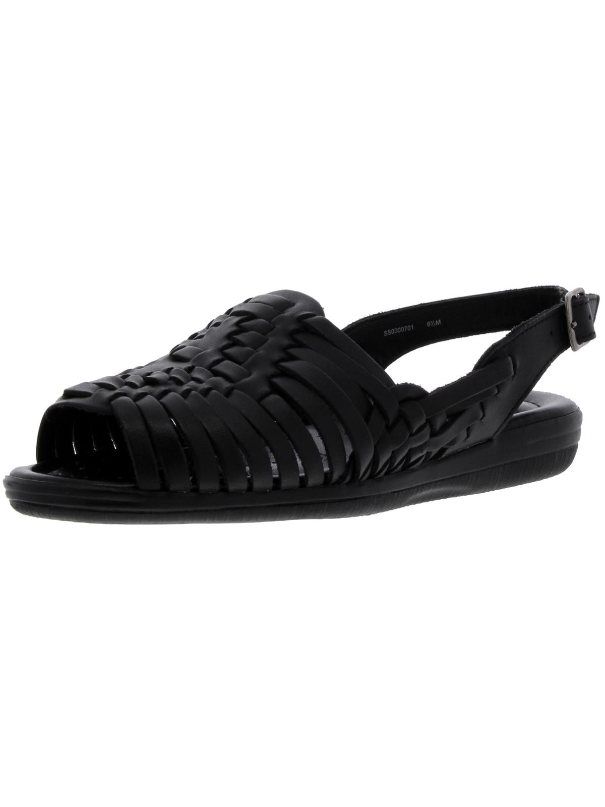 womens black huarache sandals