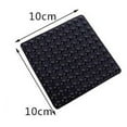 thumbnail image 3 of NICEXMAS 100pcs Self-adhesive Bumper Pads Noise-dampening Anti Collision Stickers Wall Protectors Rubber Bumper Pads for Toilet Door Handle Cabinet(Black), 3 of 6