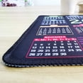 thumbnail image 3 of Mouse Pad with Stitched Edge, Computer Mouse Pad with Non-Slip Rubber Base, Mouse Pads for Computers Laptop Mouse 9.6x7.9x0.1 inch (2023 Calendar Black), 3 of 5