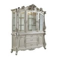 thumbnail image 4 of Acme Bently Wooden Hutch and Buffet with Glass Doors in Champagne Indoor, 4 of 4