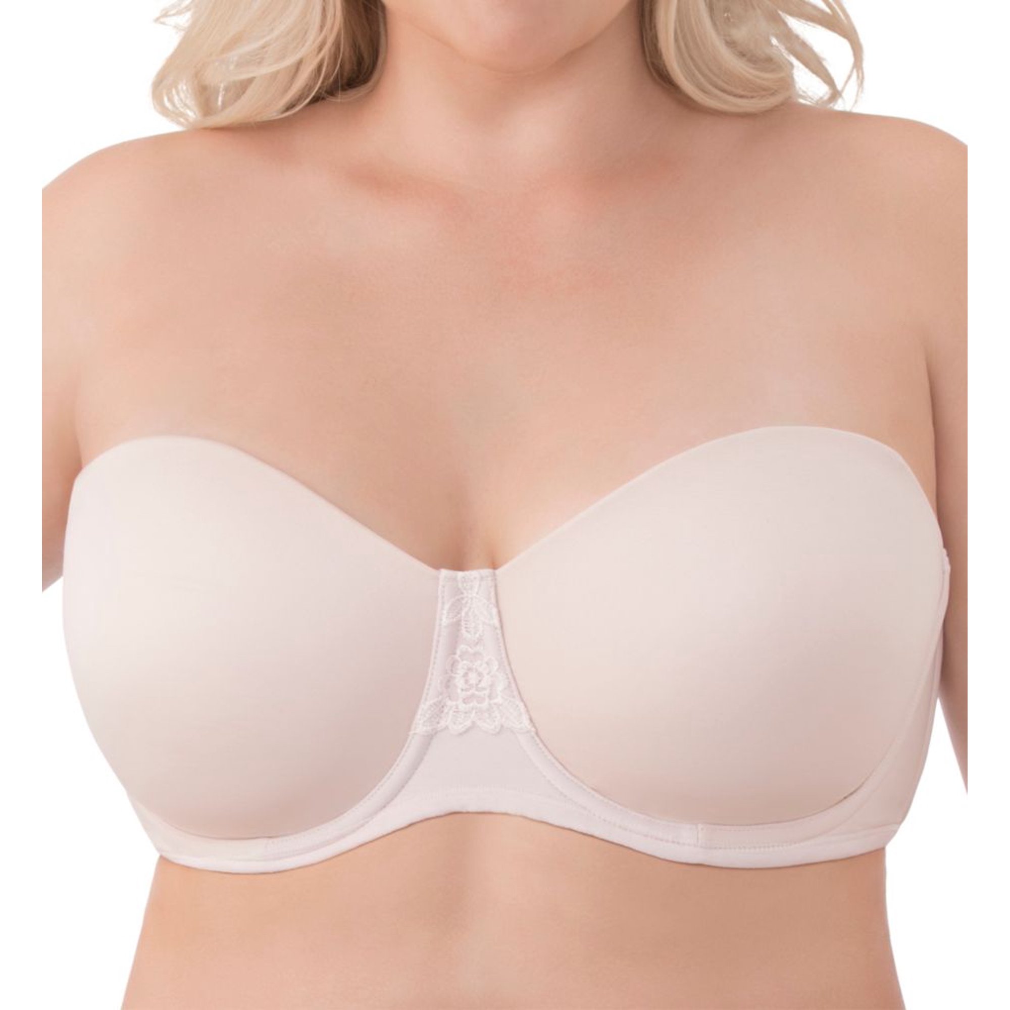 Women S Vanity Fair 74380 Beauty Back Full Figure Strapless Bra Sheer Quartz 40c Walmart Canada