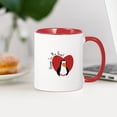 thumbnail image 3 of CafePress - Always In My Heart Mugs - 11 oz Ceramic Mug - Novelty Coffee Tea Cup, 3 of 4