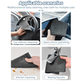 thumbnail image 4 of 30 X 40cm Cloth Thickened Cleaning Cloths Reusable Car Window Glass Wiping Rags, 4 of 7