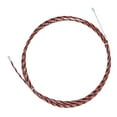 thumbnail image 1 of Coated Wire,5m Coated Wire Red Steel Rope Hanging Cable Sturdy Construction, 1 of 8