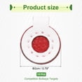thumbnail image 2 of Uxcell Microfiber Bullseye Targets Competition Game Target Shooting Practice Fabric Pad Disc Accuracy Training Tool 2cm, 2 of 5
