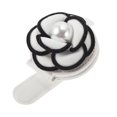thumbnail image 1 of Clip de gafas de sol para coche Unique Bargains, magnético, universal, para visera del sol, clip de almacenamiento protector de gafas, cuero PU, blanco, 10x6cm, 1 pieza, 1 of 7