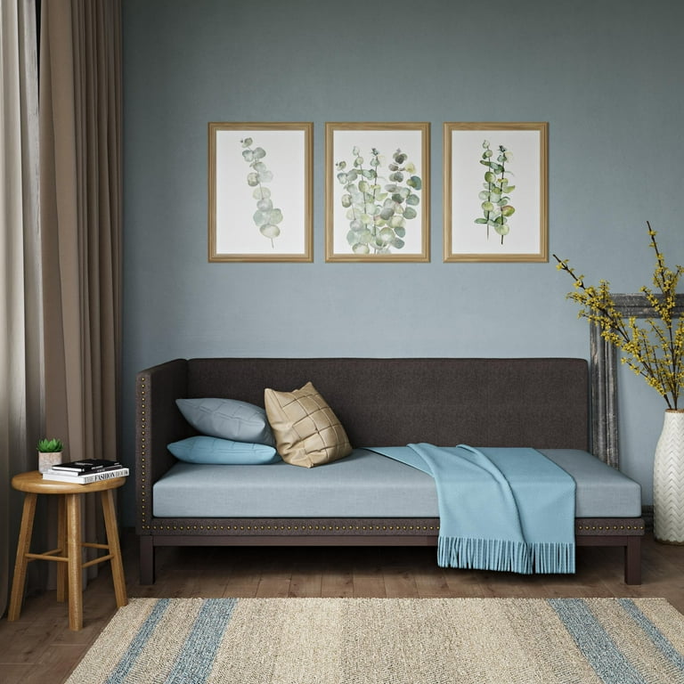 Dhp mid century modern upholstered daybed deals