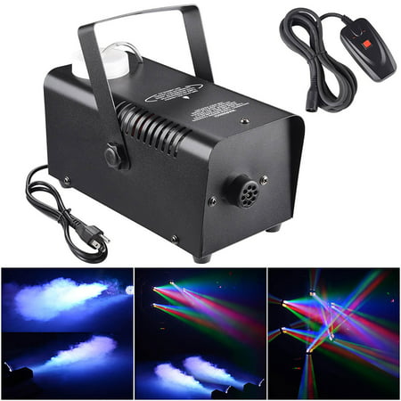 400W Smoke Effect Machine Stage Fogger Equipment Wired Control Disco Party Show